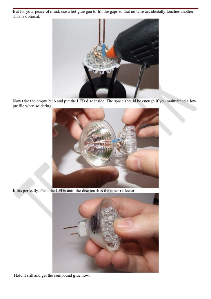 How to make your own led bulbs