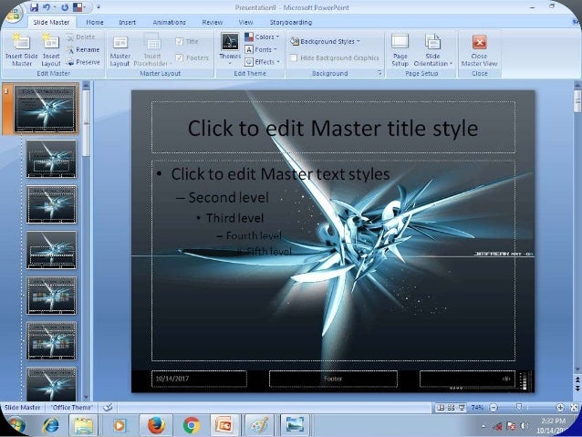 how to make your own theme in powerpoint