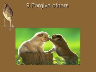 99..FFoorrggiivvee ootthheerrss 
 