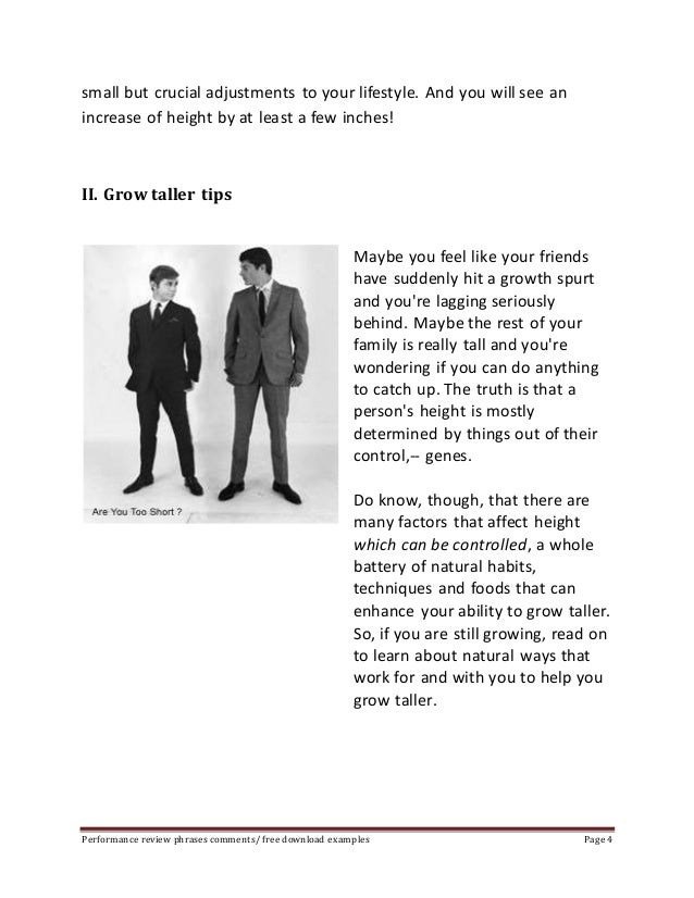 How to make yourself taller naturally