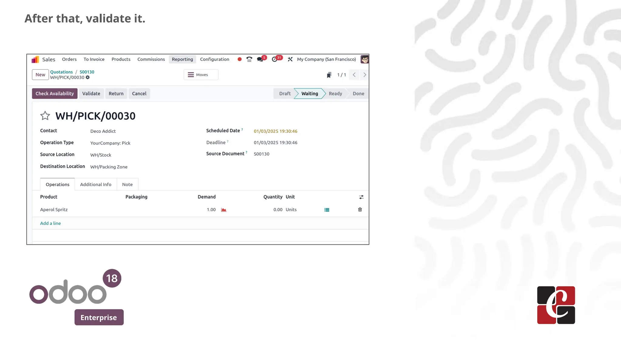 Enterprise
After that, validate it.
 