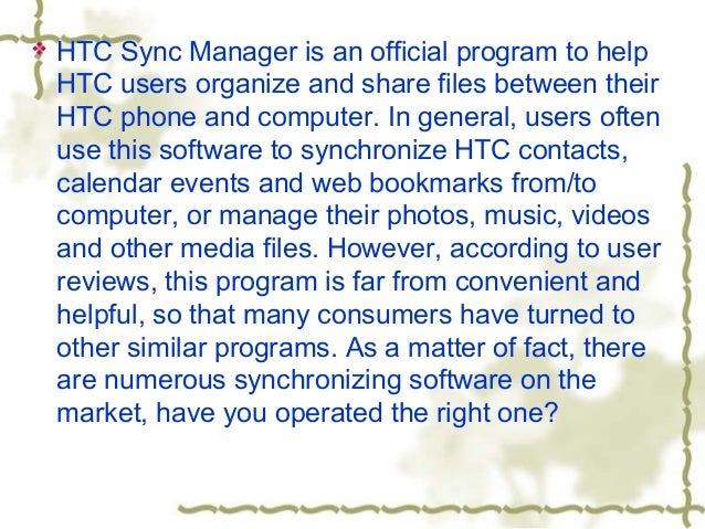 htc sync manager not opening htc sync manager not opening