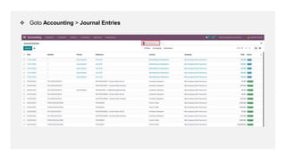 How to Manage Journals in Odoo15 Enterprise Edition