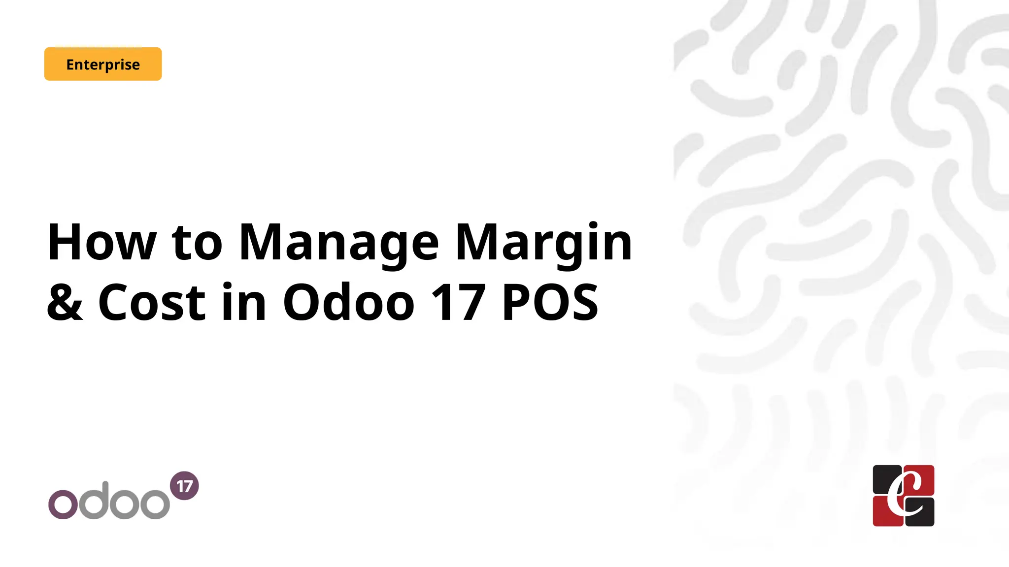 How to Manage Margin
& Cost in Odoo 17 POS
Enterprise
 