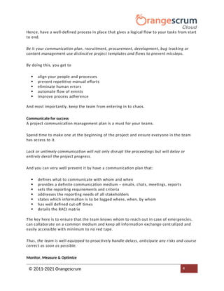 How to manage project deadlines in 2021 | PDF