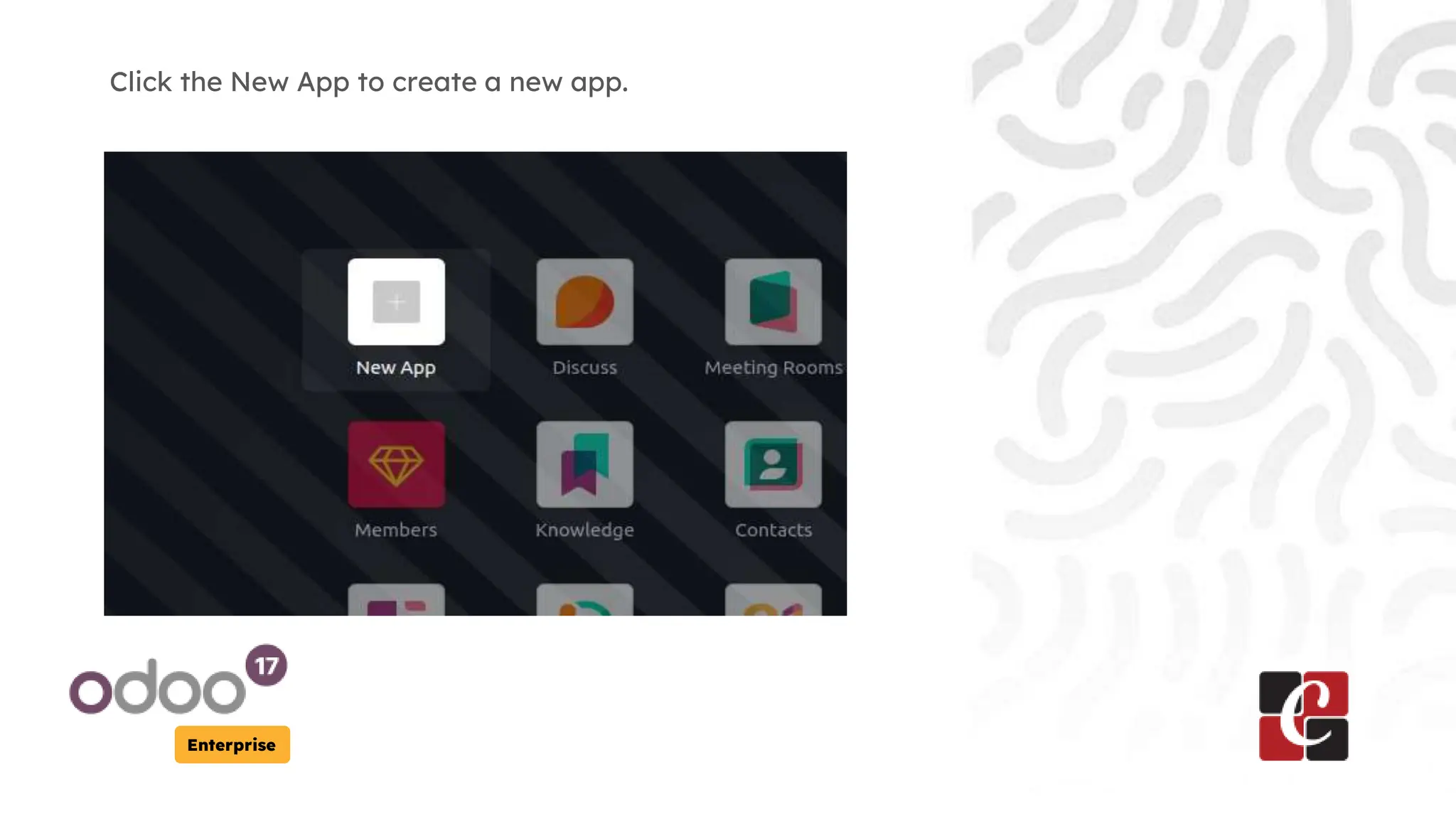 Enterprise
Click the New App to create a new app.
 