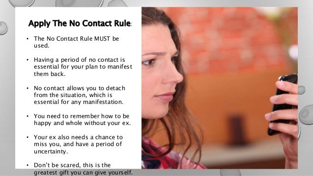 how to manifest your ex back