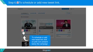 Step By Step Guide: How To Manually Add Tweet Links On Blogmint