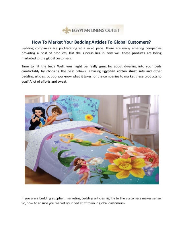 How To Market Your Bedding Articles Globahow Beddin
