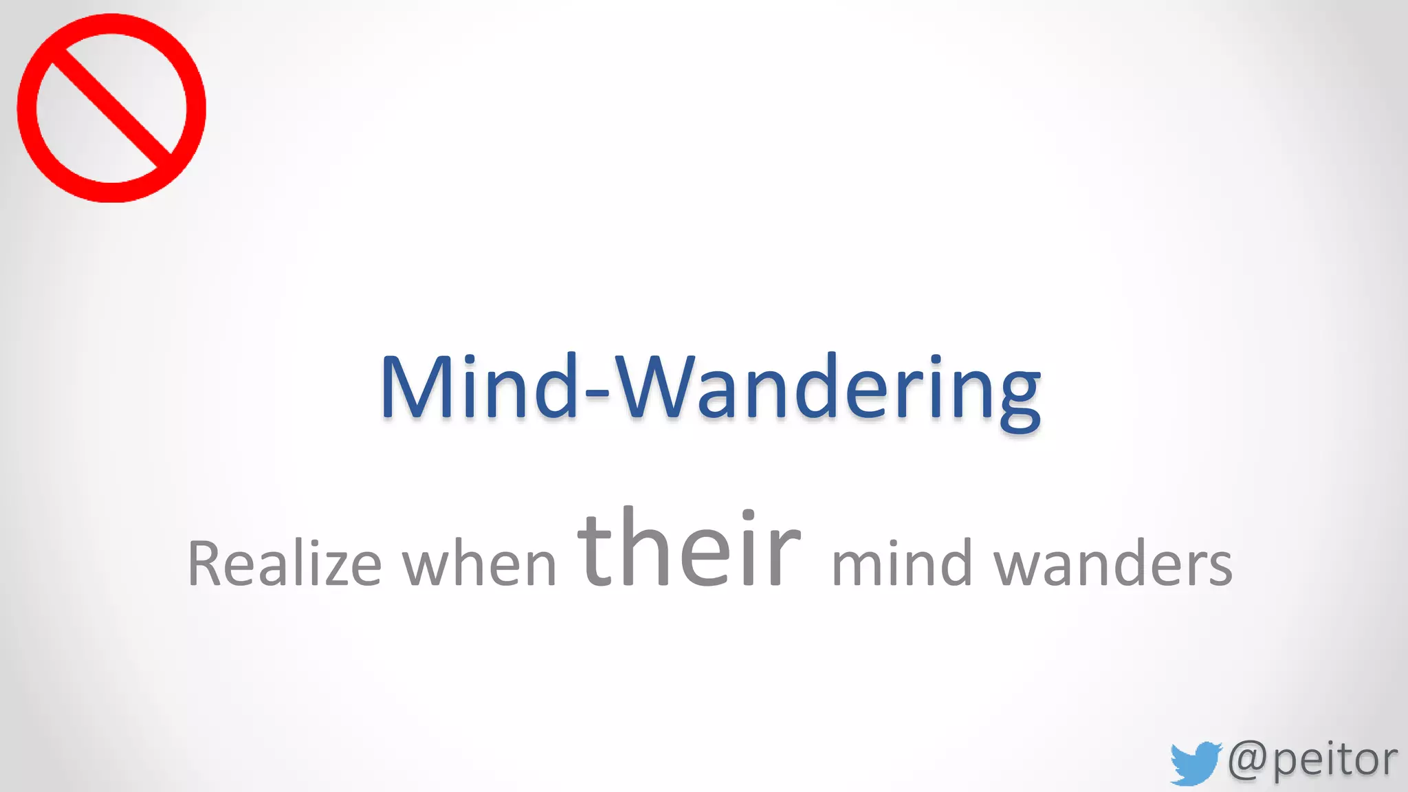 @peitor
Body Language
 