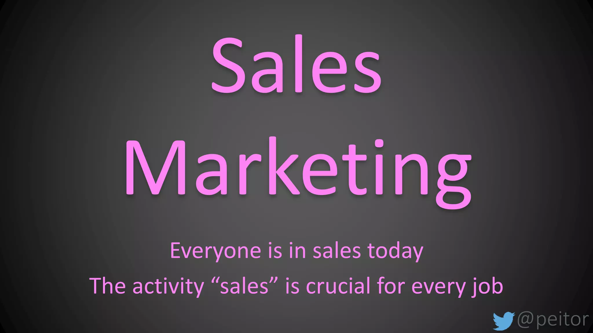 @peitor
Anti Patterns
 