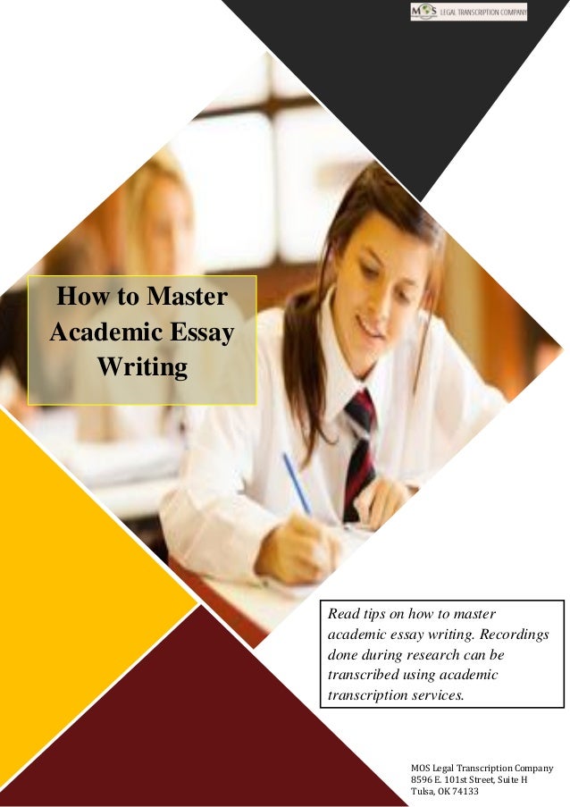 how to master essay writing