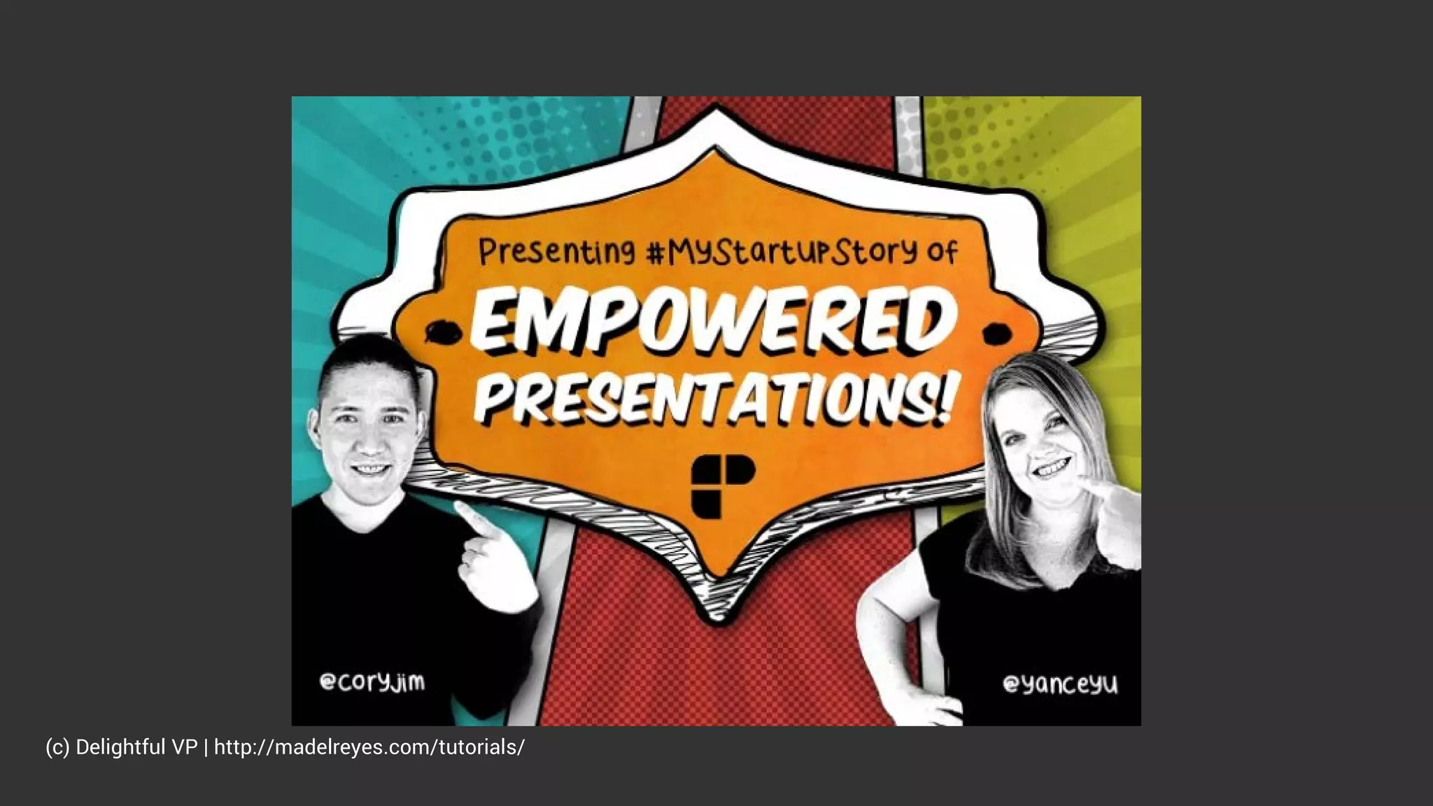 (c) Delightful VP | http://madelreyes.com/tutorials/
 