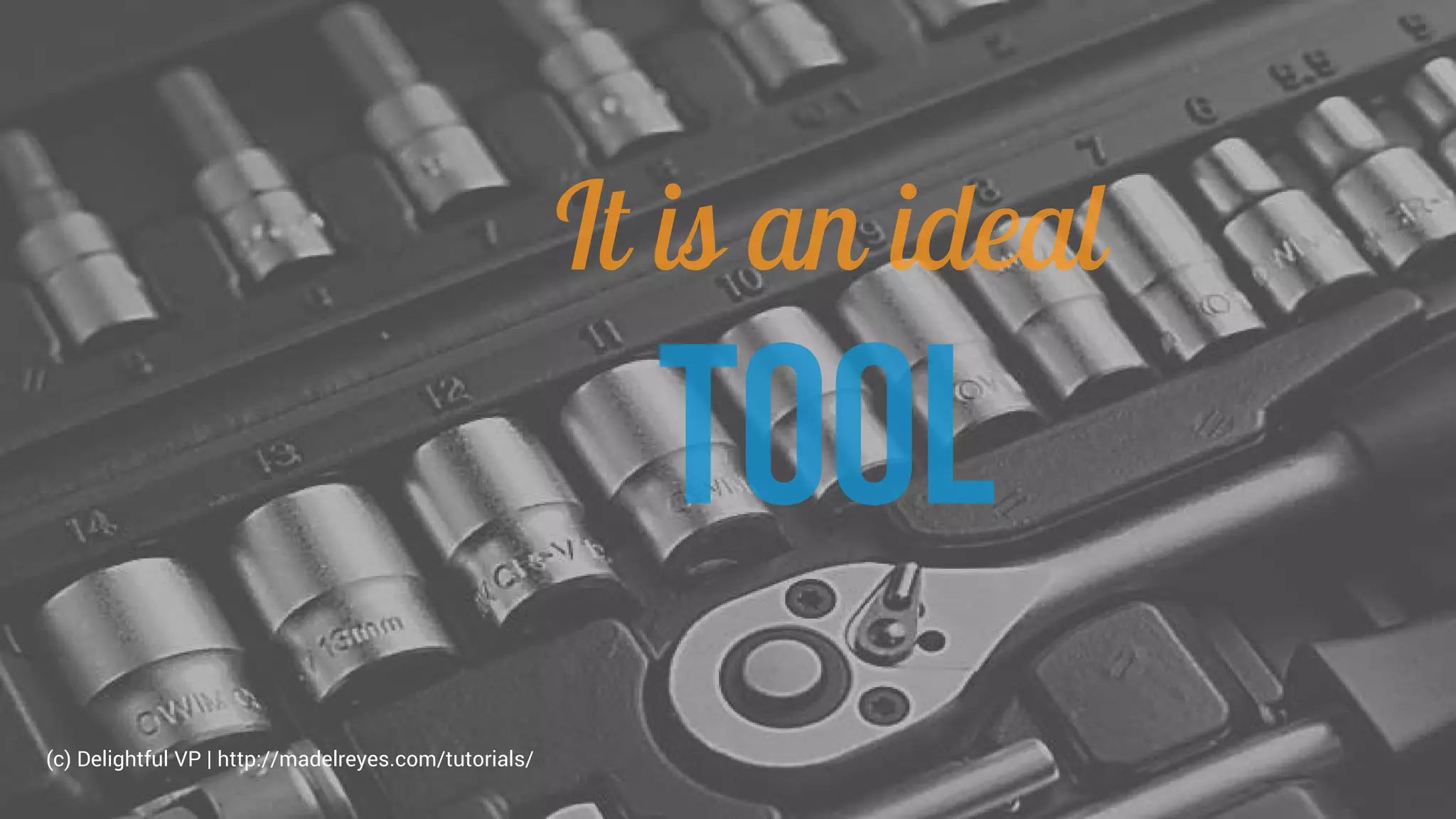 (c) Delightful VP | http://madelreyes.com/tutorials/
 