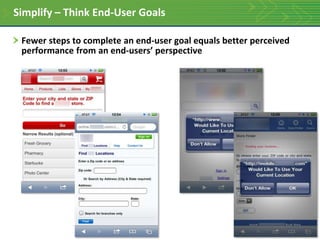 Incorrect geo-targeted content