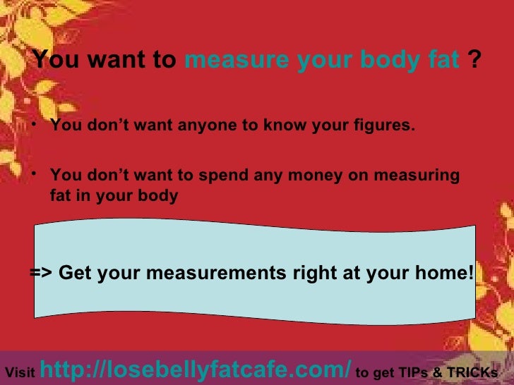 How To Measure Body Fat At Home 3 Easy Steps How To Measure Body Fat At Home 3 Easy Steps