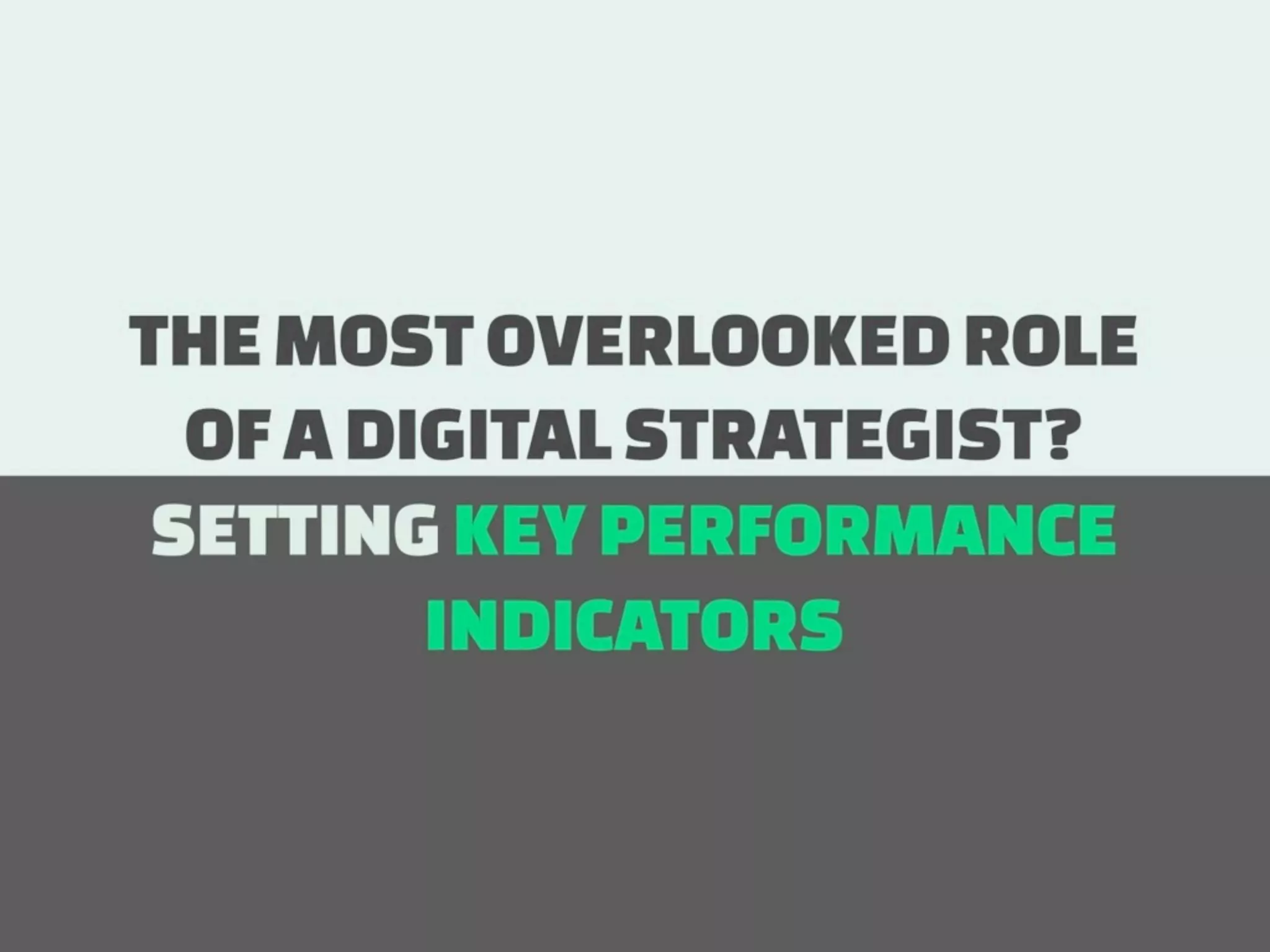 How to measure Digital