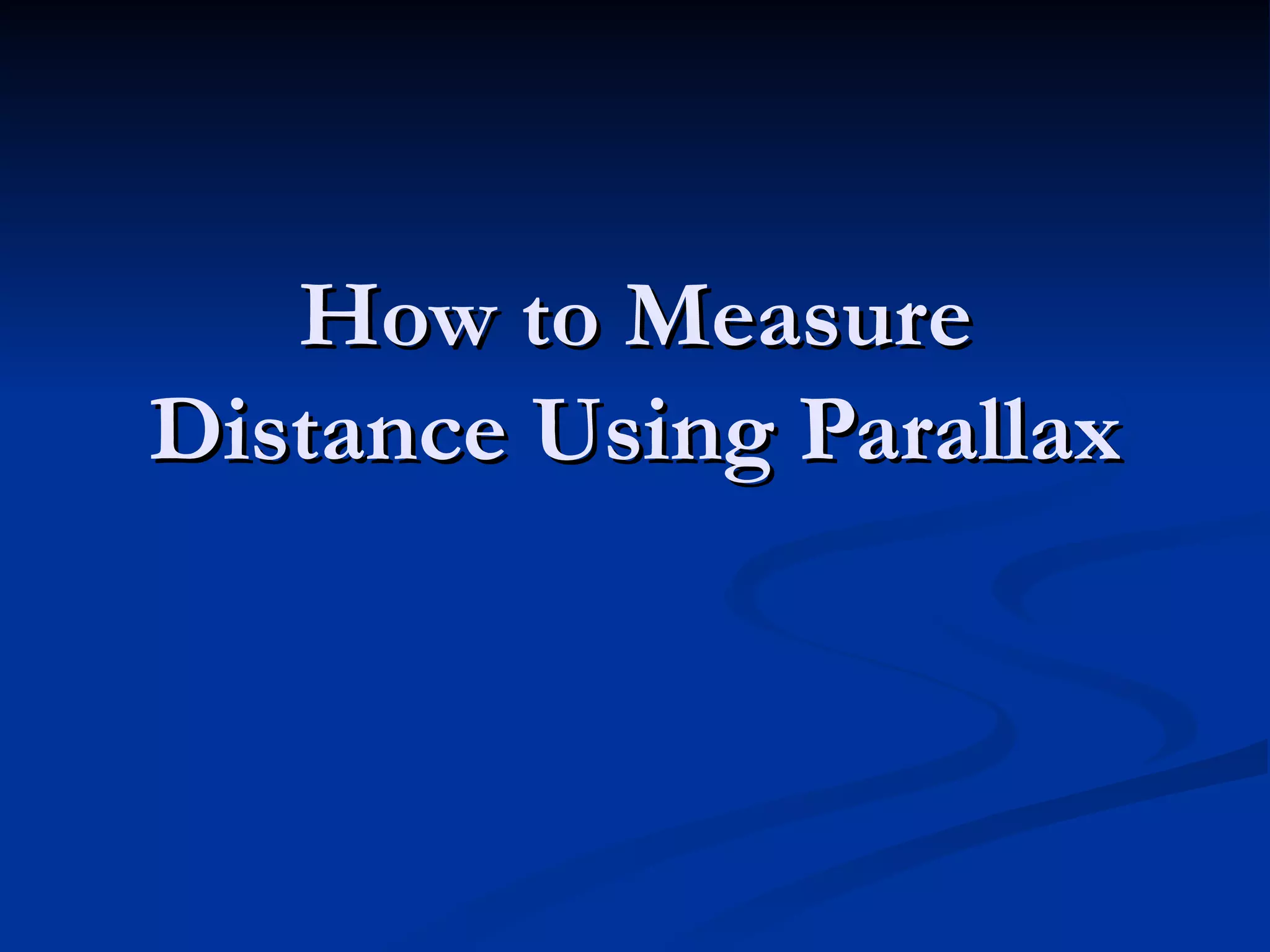 How to Measure Distance Using Right Triangles Lab 