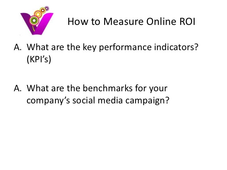 How to measure online return on investment (roi)
