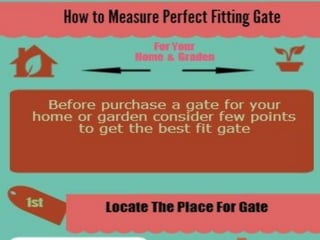 How To Measure Perfect Fitting Gate