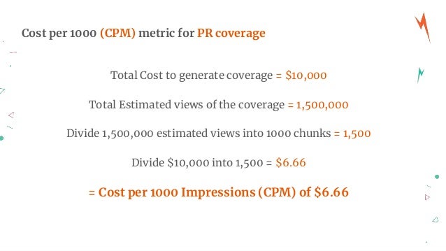 Find out more at: CoverageBook.com
Total Cost to generate coverage = $10,000
Total Estimated views of the coverage = 1,500...