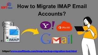 How to Migrate IMAP Email
Accounts?
https://www.esofttools.com/imap-backup-migration-tool.html
 