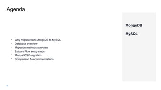 How to Migrate MongoDB to MySQL Using Estuary Flow | PPTX