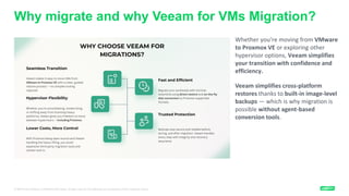 How to migrate from VMware to Proxmox VE Cluster using Veeam | PDF