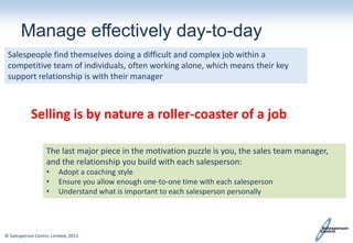 How To Motivate Your Sales Team | PPTX