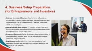 relocating business to UAE