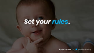 SearchLove London 2018 - Luke Carthy - How to nail SEO for discontinued products