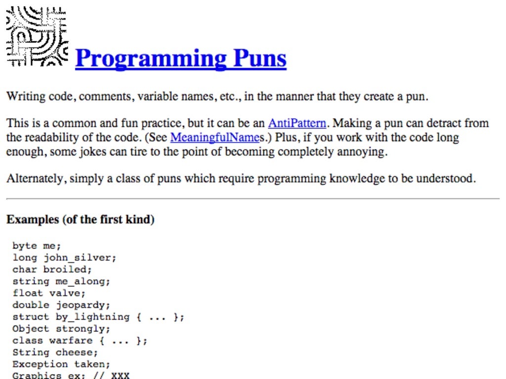 How to name things: the hardest problem in programming