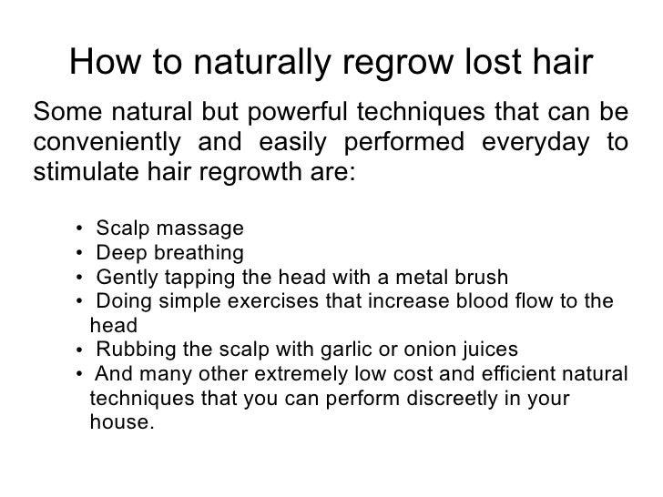 Regrow Hair Naturally Onion Regrow Hair Naturally Onion