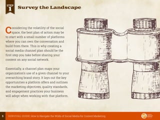 5 SURVIVAL GUIDE: How to Navigate the Wilds of Social Media for Content Marketing
Considering the volatility of the social...
