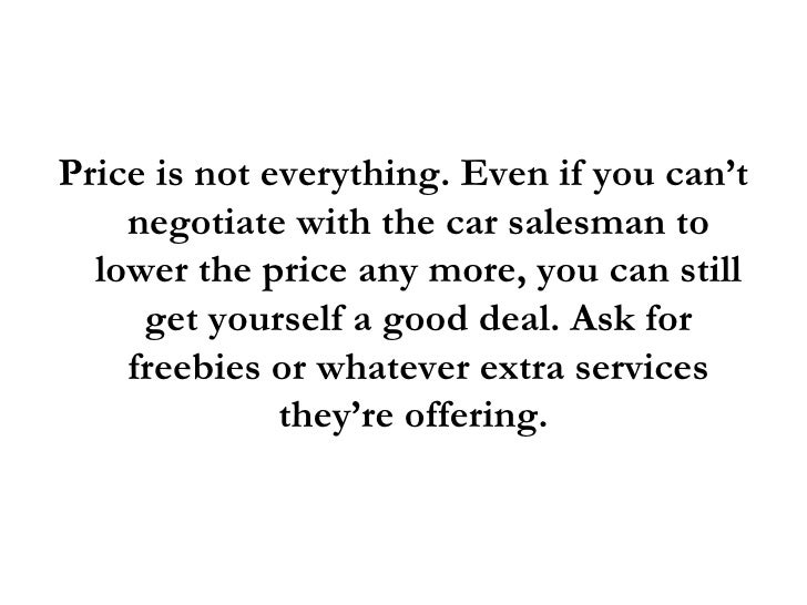 How To Negotiate A Lower Price On A Used Car How To Negotiate A Lower Price On A Used Car