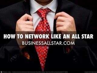 How to network like an all star