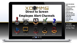 How to notify employee of it outages and reduce help desk call volume. https://www.xcomms.com/it-outage-notification
