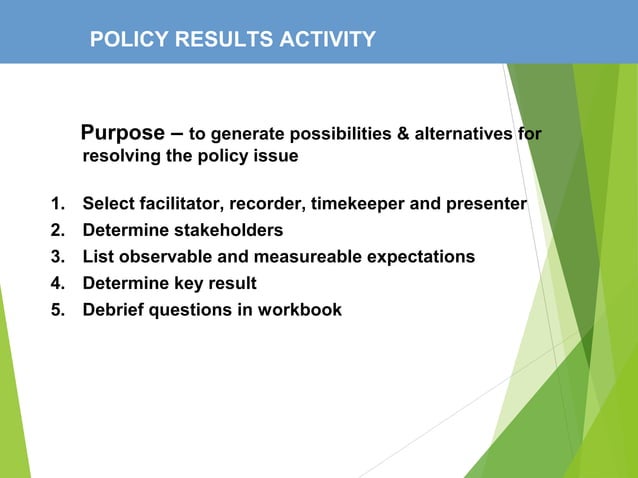 Policy Making Process | PPT