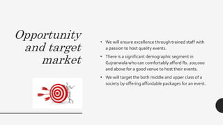 How to open a banquet hall