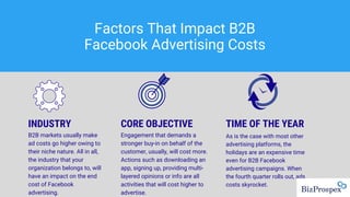 How to optimize b2 b facebook advertising costs | PPT