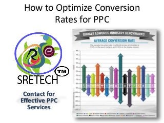 How to Optimize Conversion
Rates for PPC
Contact for
Effective PPC
Services
 