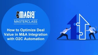 How to Optimize Deal
Value in M&A Integration
with O2C Automation
 