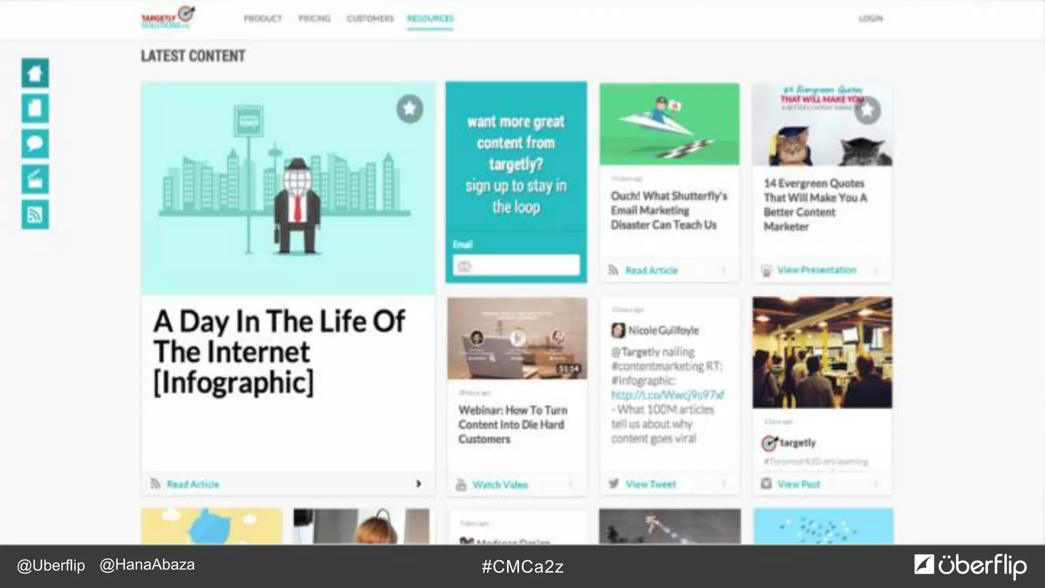 @Uberflip #CMCa2z@HanaAbaza
 