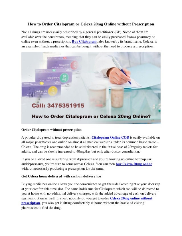 Order celexa online