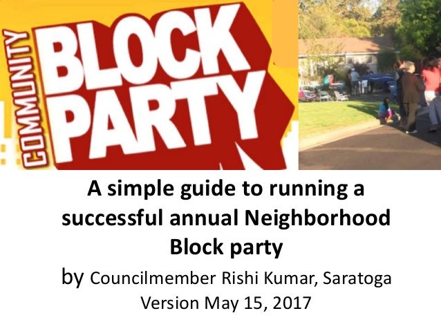 old version how to organize a neighborhood block party party expenses spreadsheet