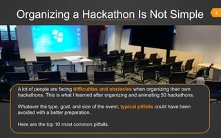 How to Organize a Great Hackathon with the Hackathon Canvas | PDF