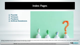 Fat Toothpaste How toothpaste makes you fat | PPTX