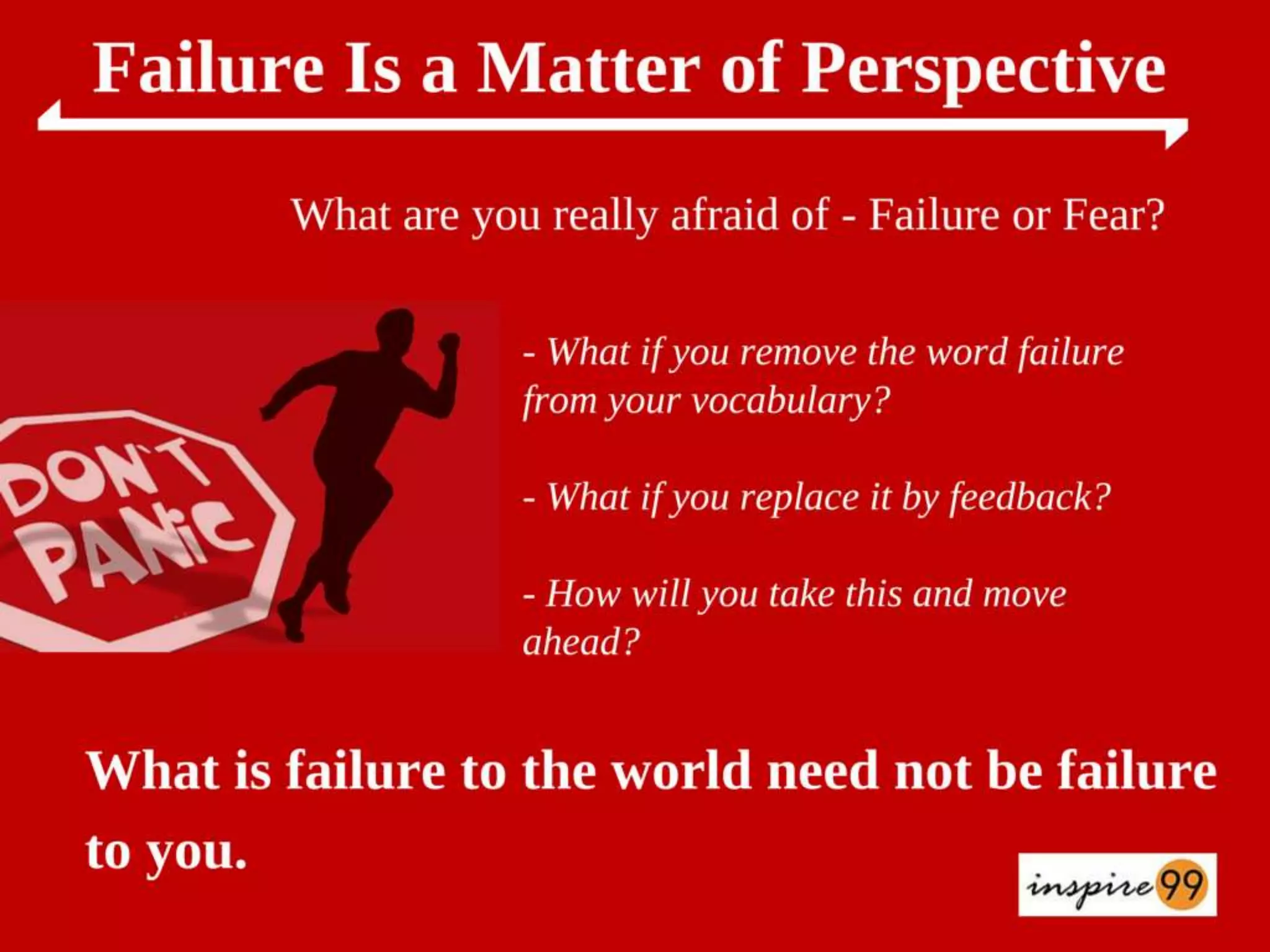 How to overcome fear