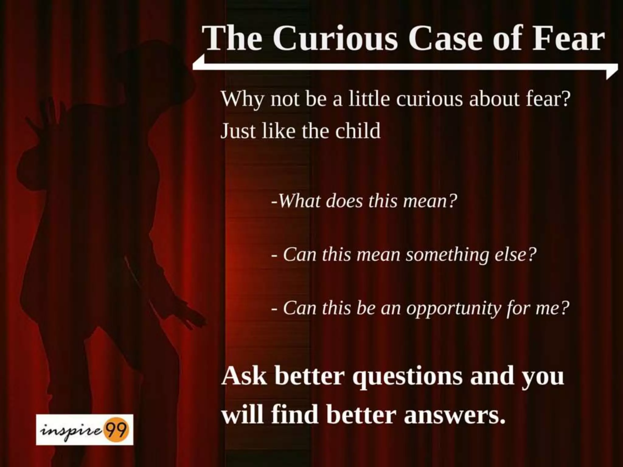 How to overcome fear