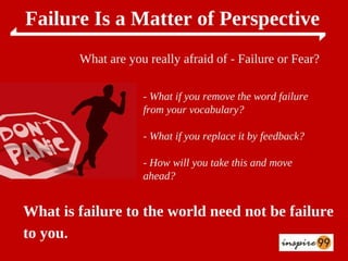 How to overcome fear